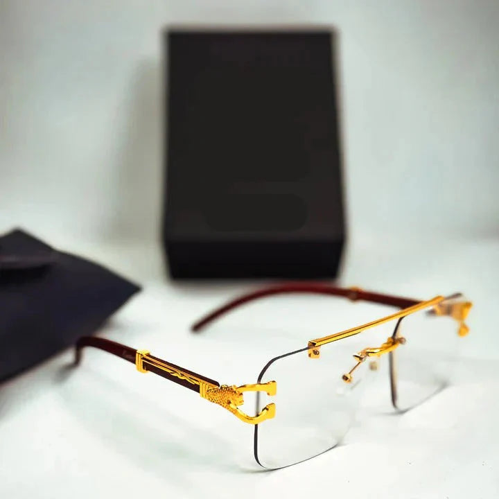 Rimless Photosun Glasses - Side View