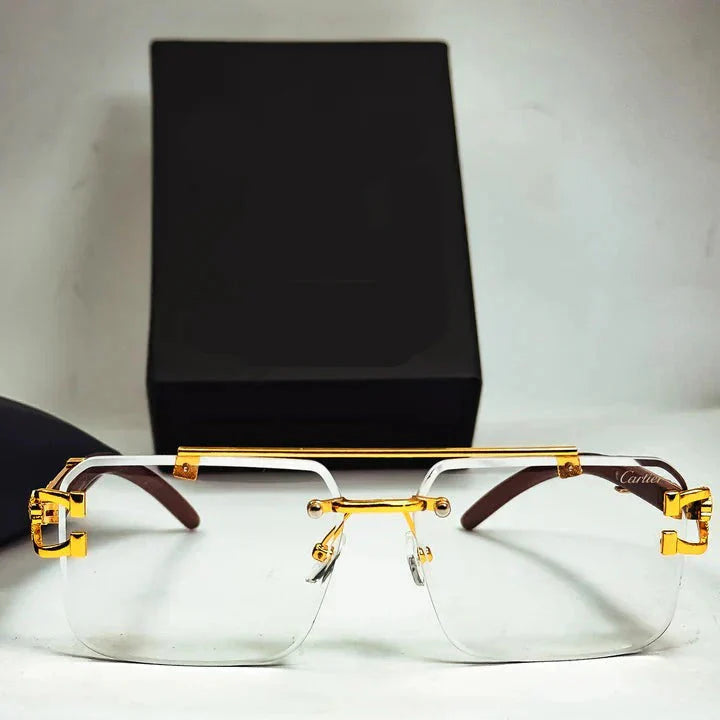 Blue-cut Photochromic Glasses - Angle View